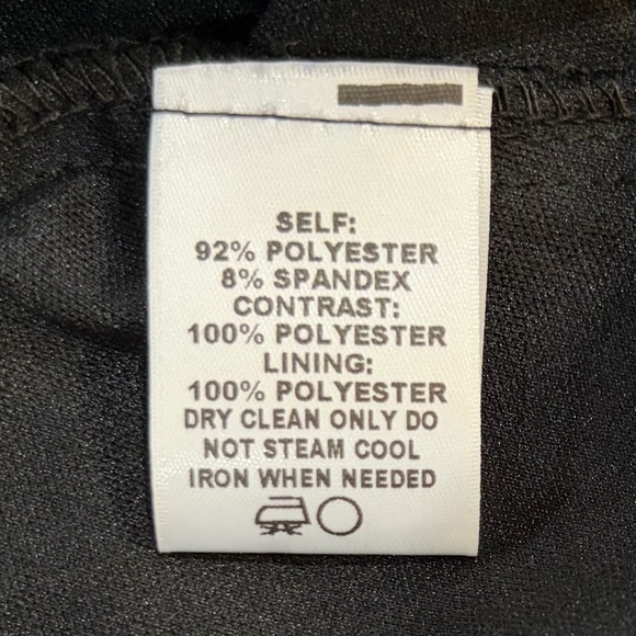 Kiyonna Black Lillian Embroidered Flutter Sleeve Cocktail Dress NWOT Size 1X - Picture 7 of 8